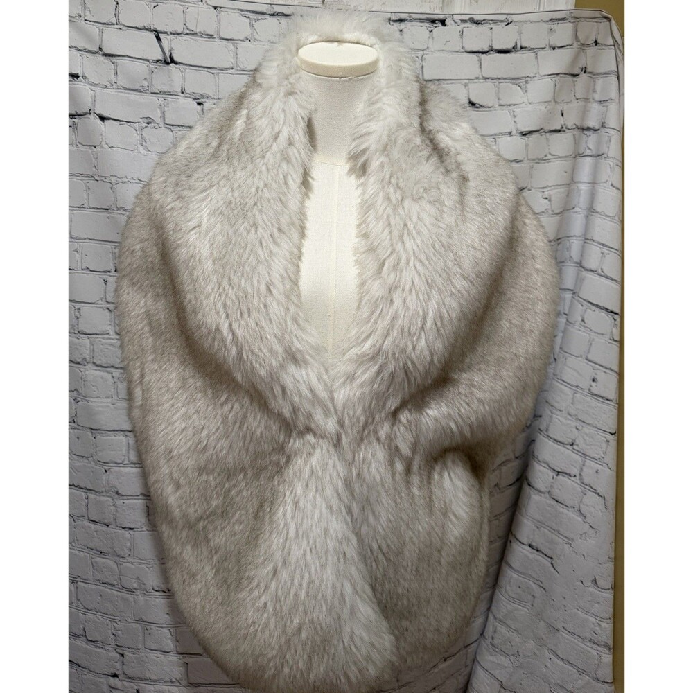Sissily Women's Faux Fur Shawl Wrap Stoles for Bridal Wedding Formal Dresses